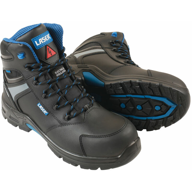 Elec ev Safety Work Boots, Size 11 (uk) / 45 (eu) 7975 - Laser Tools