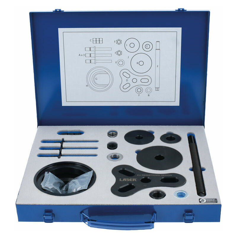 Laser Tools Rear Wheel Bearing Service Kit � for Mercedes-Benz Viano & Vito Vans 8446