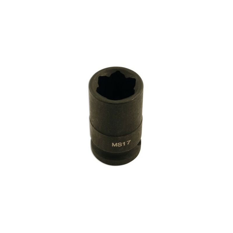 Wheel Nut Socket Convex - 17mm - 5707 - Laser