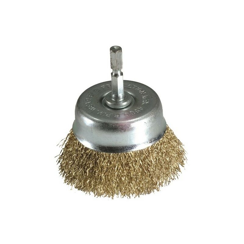 Laser - Wire Brush - Cup Type With Quick Chuck End - 75mm - 3147