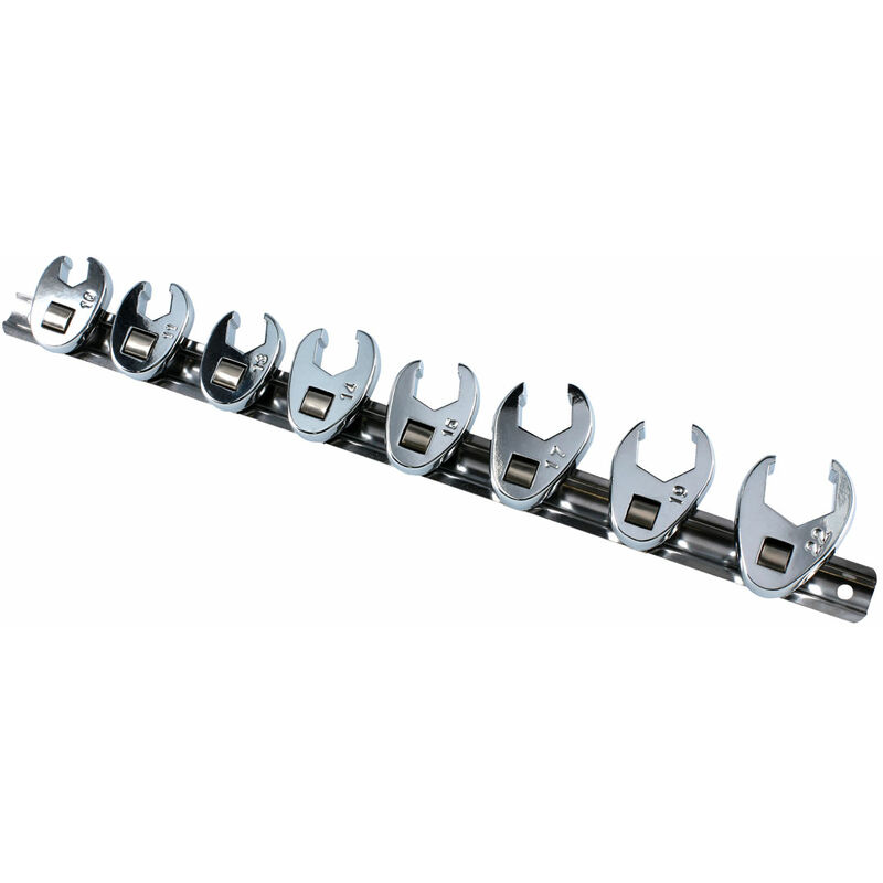 Tools Crows Foot Wrench Set 3/8D 8pc 2122 - Laser