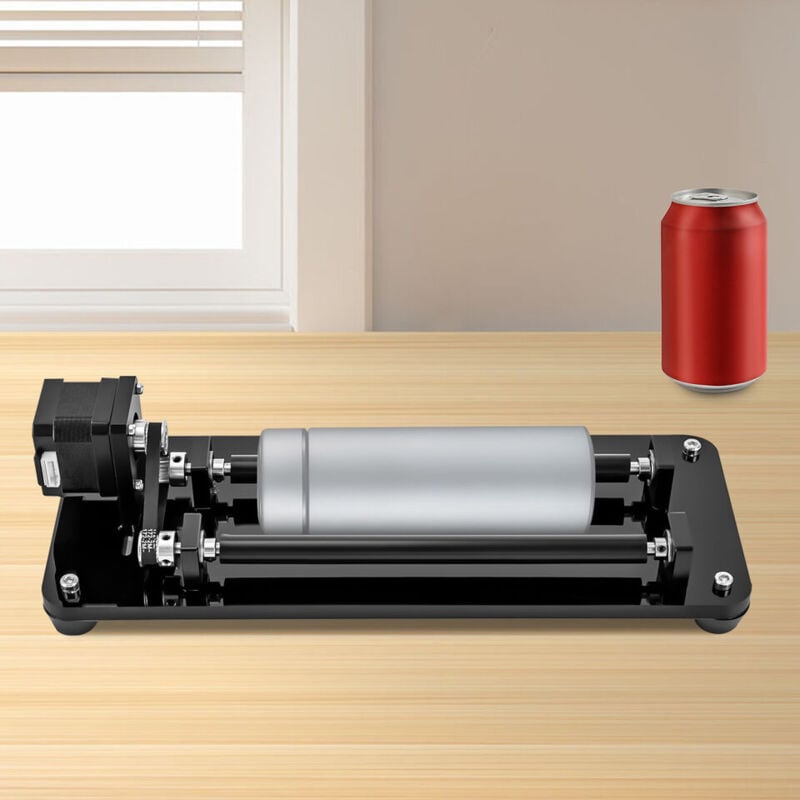 Image of Lasergravurmaschine rotierende Walze Acryl y-Achse Gravurmaschine rotierende Achse Zubehör 360°.