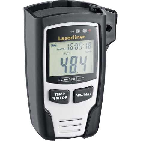 Laserliner 082.031A Luftfeuchtemessgerät (Hygrometer)  0 % rF 100 % rF Taupunkt-/Schimmelwarnanzeige