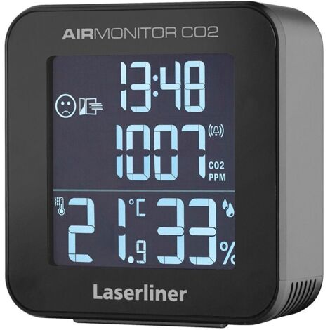 Laserliner AirMonitor CO2 Kohlendioxid-Messgerät 400 - 9999 ppm