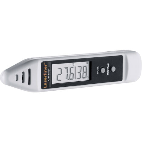 Laserliner ClimaPilot digitales Hygrometer mit Taupunktangabe Luftfeuchtemesser