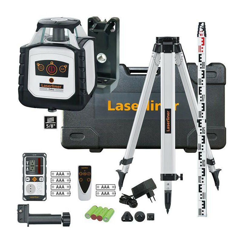 Laser rotatif Cubus 210 s Set 150 cm Laserliner