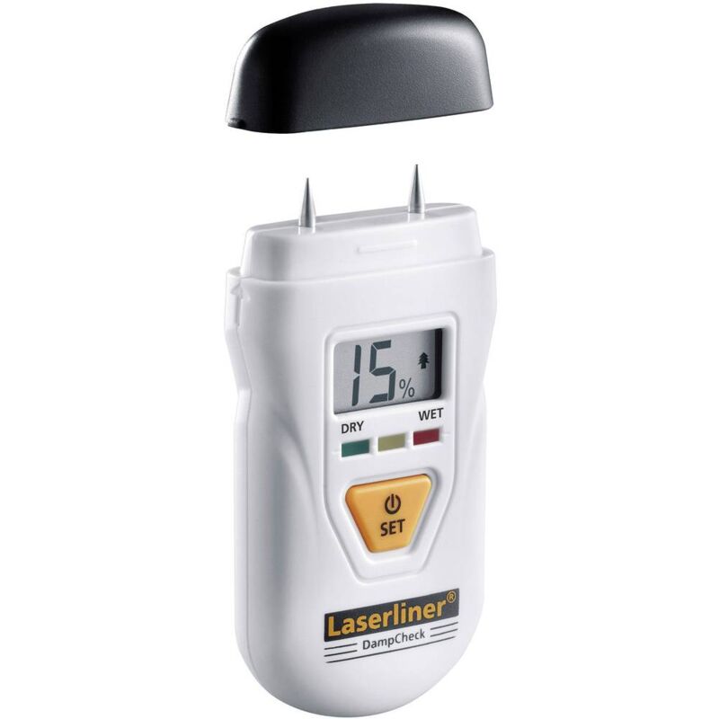 Laserliner - Humidimètre pour matériaux DampCheck Plage de mesure de l'humidité de construction 0.2 à 2.9 % vol Plage de