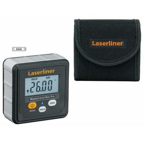 LASERLINER BLACKLINE Laserliner Digitale Elektronik-Wasserwaage MasterLevel Box Pro - 081.262A