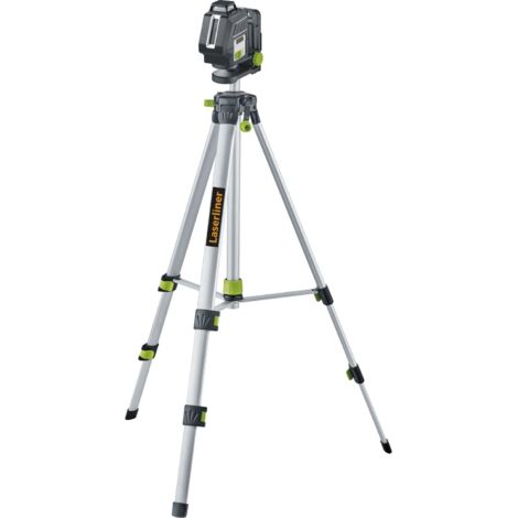 Laserliner Kreuzlinienlaser mit Stativ Linienlaser grün - PockelLine G360 Set 3,7V Li-Ion