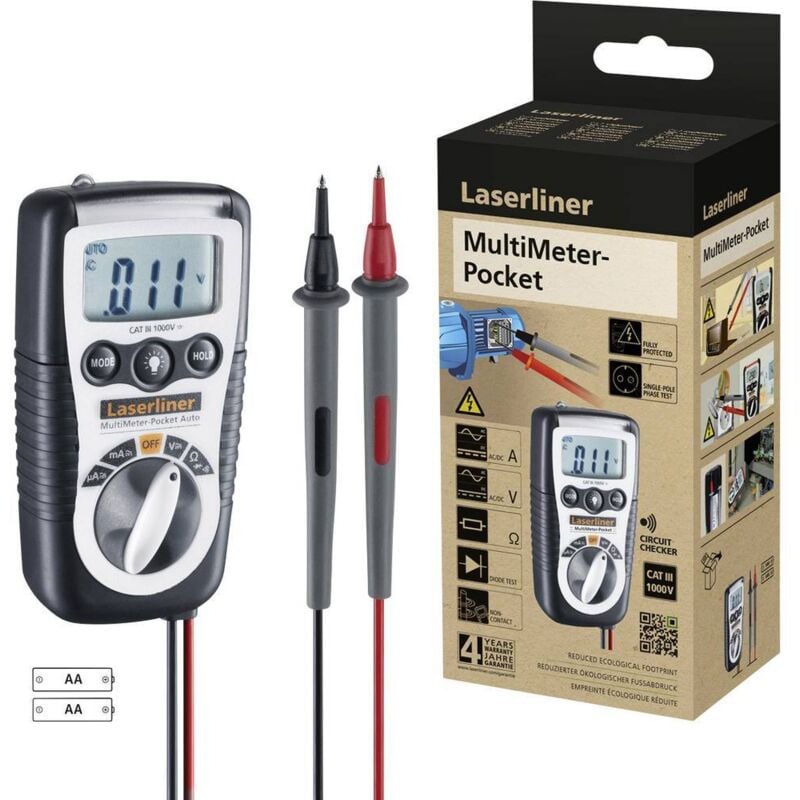Laserliner - MultiMeter-Pocket Multimètre