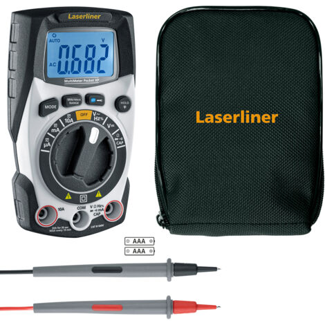 Laserliner Multimètre professionnel MultiMeter Pocket XP