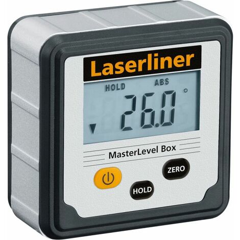 Laserliner Niveau à bulle numérique MasterLevel Box - 081.260A