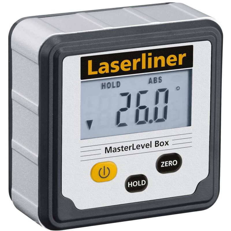 Laserliner - MasterLevel Box 081.260A Niveau à bulle numérique avec aimant 28 mm