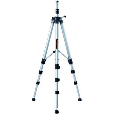 Laserliner – Trépied pour niveau laser 300 cm – Aluminium léger – Adaptateur 5/8' pour compatibilité étendue – Bulle pour nivellement précis