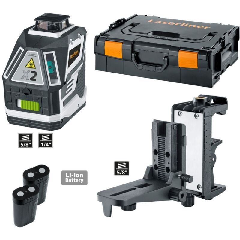 Laser lignes croisées X2-Laser Pro en l-boxx 136 - Laserliner
