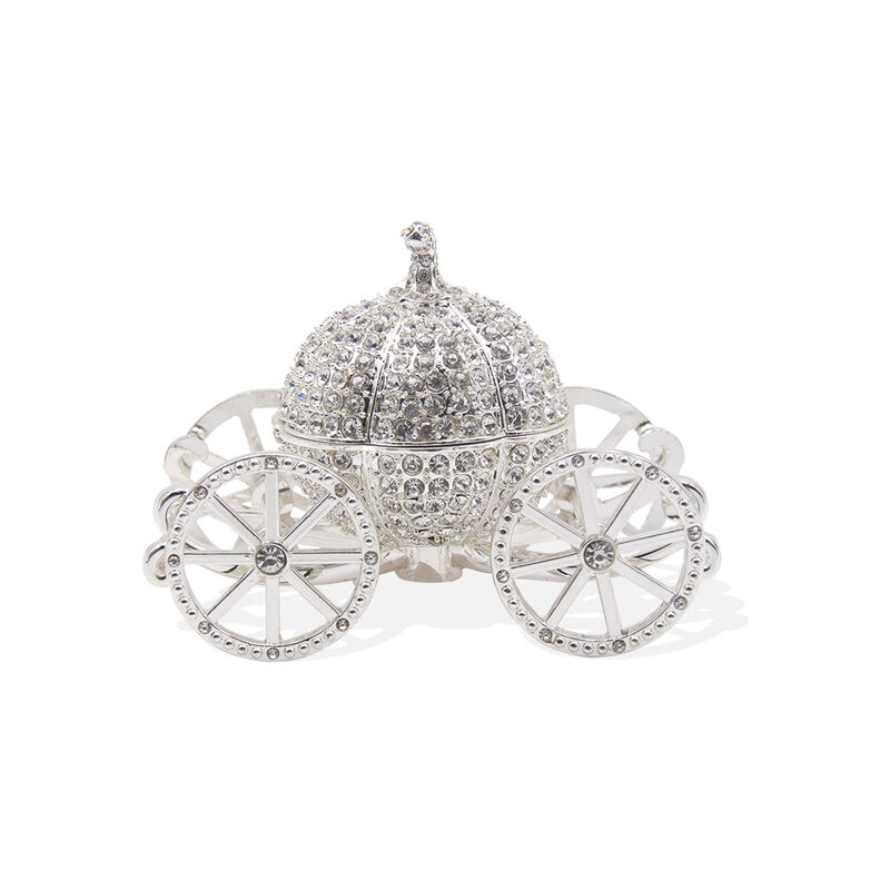 LASODY scatola di cristallo di vetro cenerentola