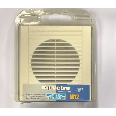 L'ASPIRAZIONE - KIT VETRO CON GRIGLIA FISSA AA12