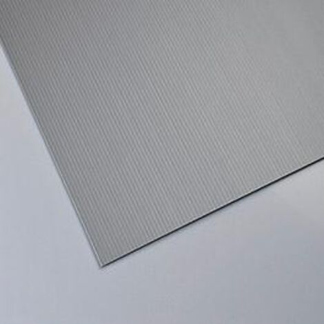 LASTRA ALVEOLARE """PLASTONDA""" 50X100 SP.2,5MM SILVER