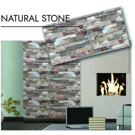 LASTRA DECORATIVA SERIGRAFATA cm. 50x100 - Effetto Natural Stone