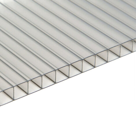 Lastra Policarbonato Alveolare Trasparente 1000x980x16mm