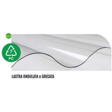 Lastra Polikril 90x200 sp 0,5 Trasparente