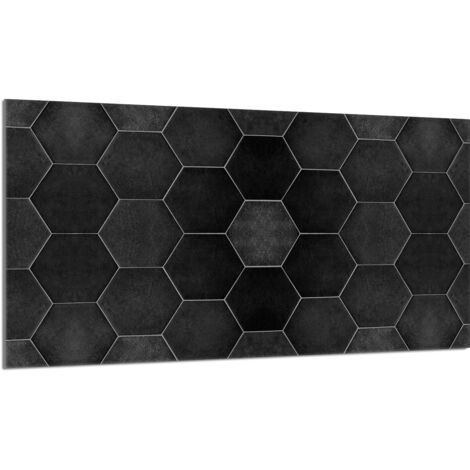 Lastra protettiva in vetro per stufa 90x52 Tile