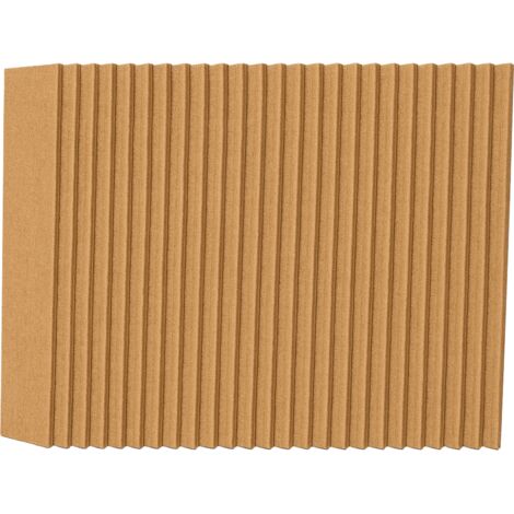 Lastra sughero 100x50 cm sp. 2 mm resistente anti umidità muffa condensa pezzi 25 lastre - confezione 1