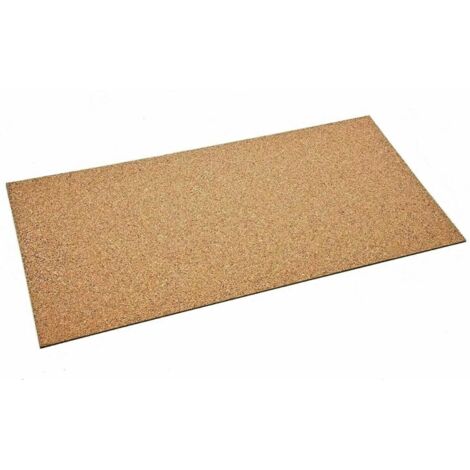 Lastra sughero resistente a compressione contrasta umidità muffa condensa misure 100 x 50 cm sp.2 mm - confezione 1