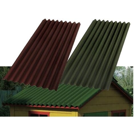LASTRE ONDULATE BASE PPHR ONDULINE COPERTURE TETTOIE CM.200XH85