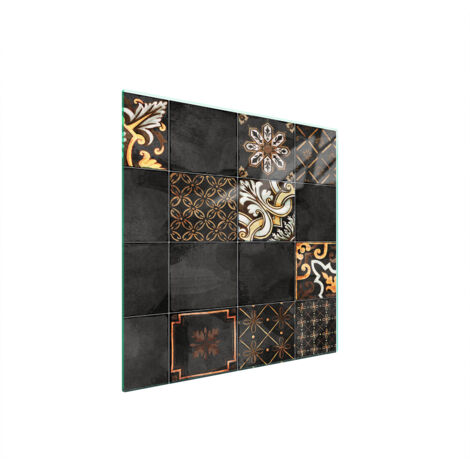 LASTRE PROTETTIVE IN VETRO PER STUFA 50x52 MOSAICO