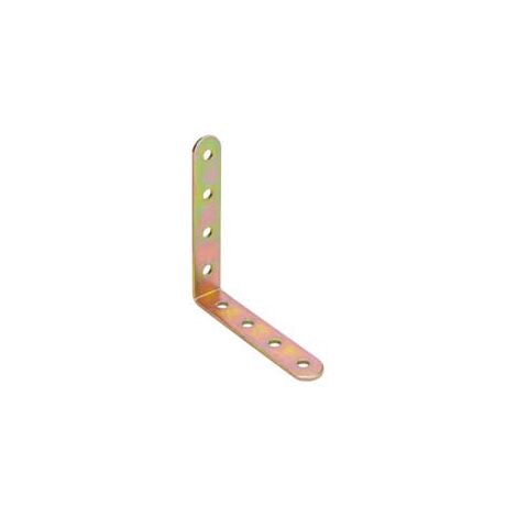 LASTRINA AD ANGOLO A 90  ° FORATA ART.779- - mm.50x50x20 - spessore mm.25 - 50 pezzi ALDEGHI