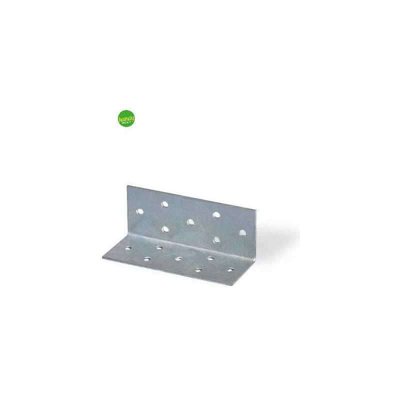 Masidef - Lastrina ad angolo, forata 100 x 40 x 40...