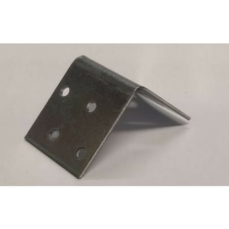 LASTRINA ANGOLARE DI CONGIUNZIONE 50x50x40MM - SPESSORE 2MM - IN ACCIAIO ZINCATO