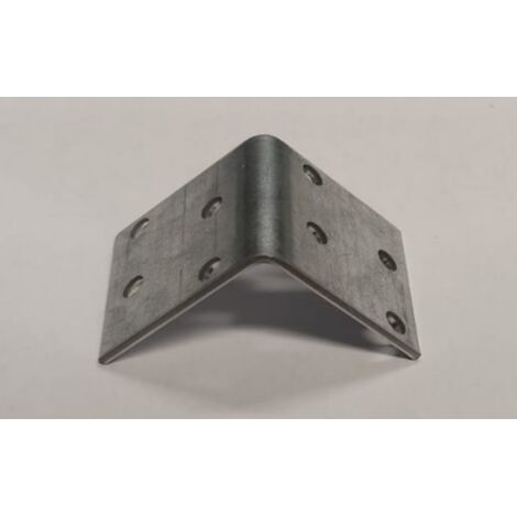 LASTRINA ANGOLARE DI GIUNZIONE - IN ACCIAIO ZINCATO CON SPESSORE 2MM - 40x40x40MM