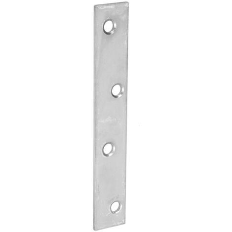 Lastrina di giunzione in acciaio inox Masidef dritta 100x15mm