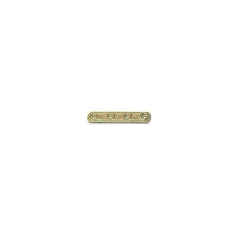 LASTRINA DIRITTA 4 FORI mm. 80 TROPICAL