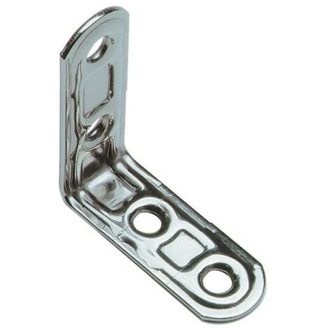 LASTRINA INOX ANG. 4 FORI ART.164IN MM.30X30 ALDEGHI LUIGI SPA PZ 20,0