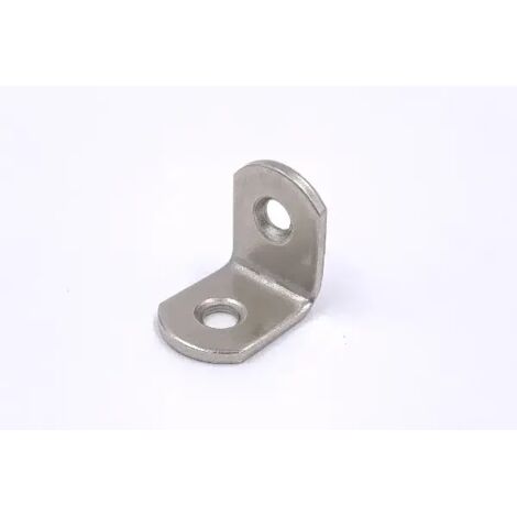 LASTRINA PIEGATA MINUTEX 622-2 NIKELATA 20X20 mm (CONF. 25 PEZZI)