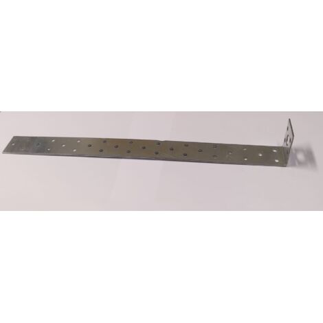 LASTRINA ZANCATA DA MURARE 40x400x40x2MM- IN ACCIAIO ZINCATO