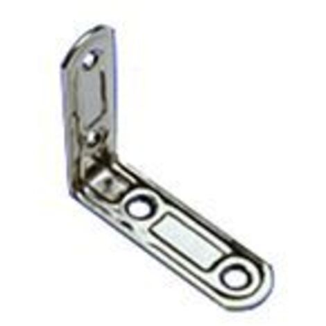 Lastrine ad angolo Inox 40 x 40 x 15 mm. - 2 pz.