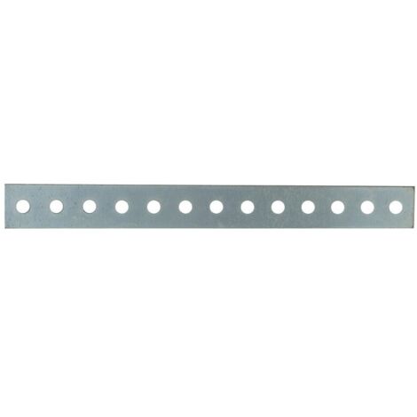 Lastrine Diritte Zincate Multiforo Mm. 20X200 Cf. 100Pz
