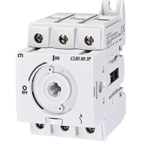 Lasttrennschalter ETI, CLBS 80A 3P, ohne Schalthebel