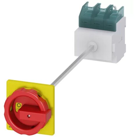 Lasttrennschalter   Rot, Gelb 3polig 50 mm² 100 A  690 V/AC  Siemens 3LD27140TK53