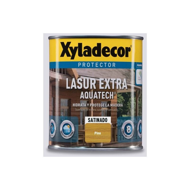 

Xyladecor - Protector Lasur Extra Aquatech Satinado Pino 750ml