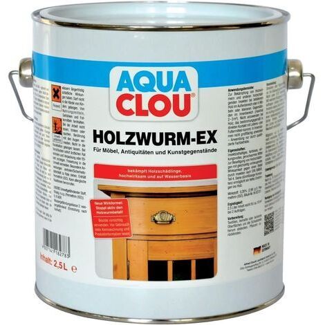 Lasur madera-Ex 2,5l AQUA clavo (por 3)