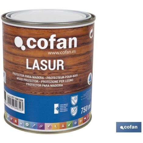 Lasur Protecteur d'eau pour bois de palissandre mat 750 ml