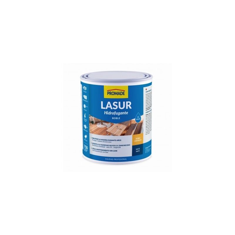 

Lasur Madera Exterior Al Agua 750 Ml Roble Asur204 - Promade
