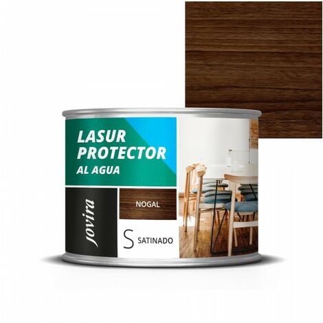 Protector madera al agua lasur nogal