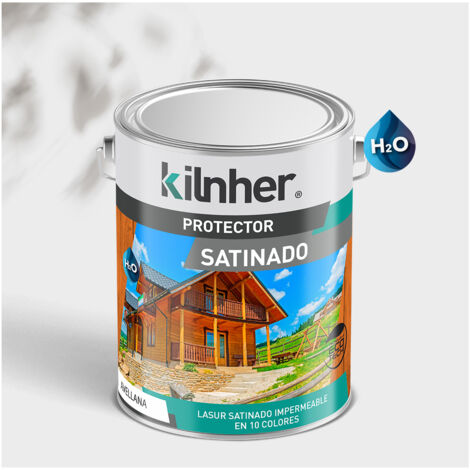 Lasur Protector Satinado - Caoba (4L)