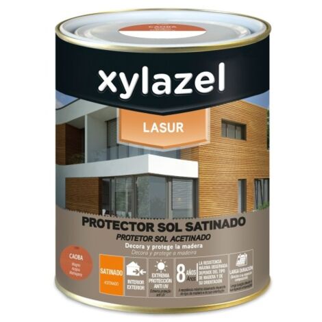 Lasur sol satinado 750 ml caoba xylazel